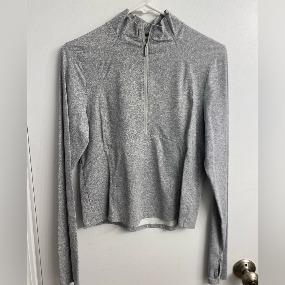 PINK Active Grey Half Zip